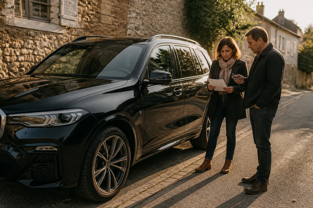 Acheter un BMW X7 xDrive40d 7 places d'occasion en Allemagne à Marseille pour voyager en famille