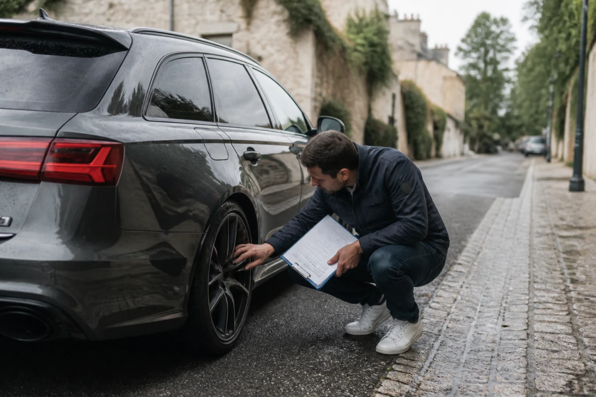 Acheter une Audi RS6 Avant d'occasion en Allemagne à Montpellier : historique, freins et suspension