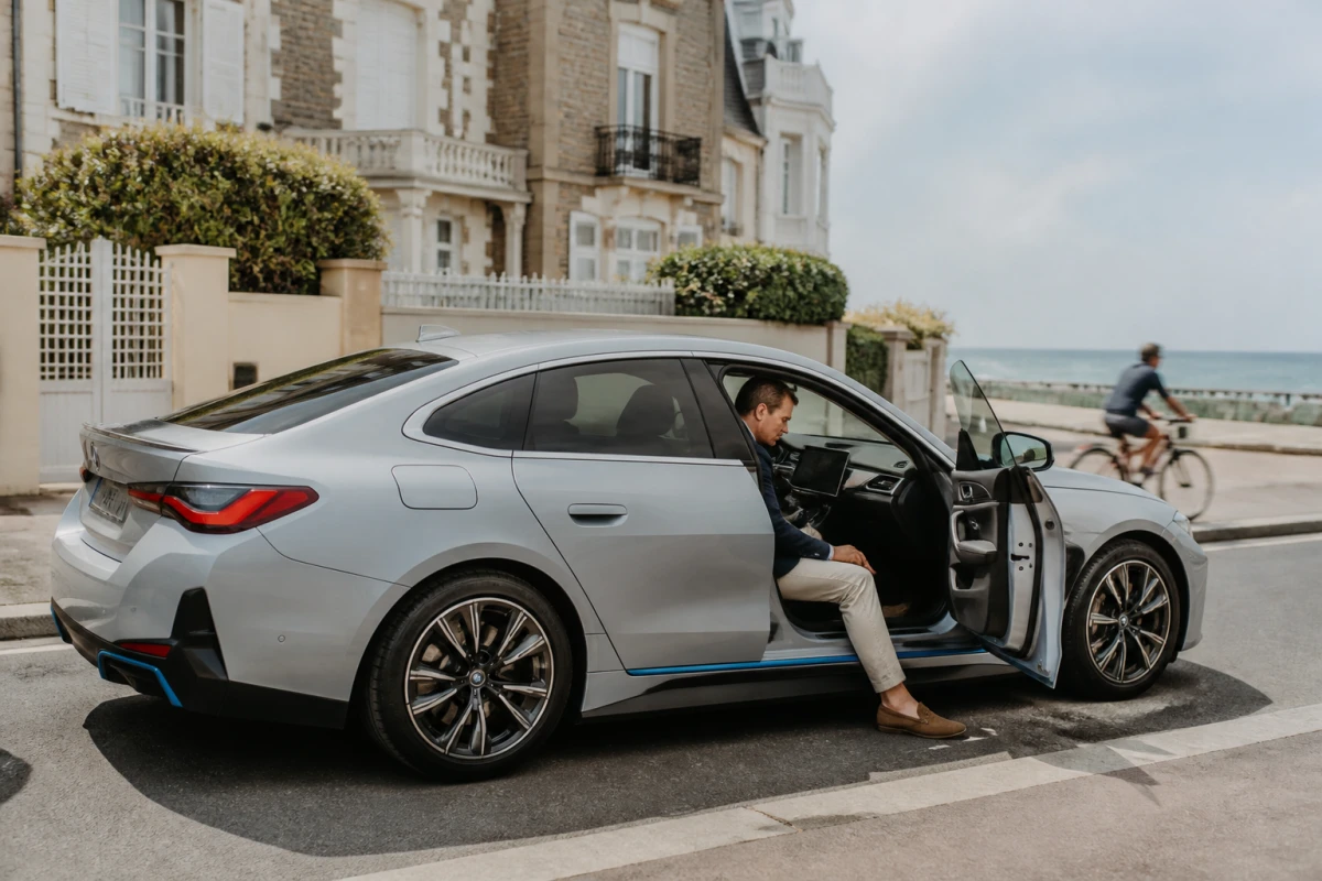 Acheter une BMW i4 eDrive40 d'occasion en Allemagne à Lille : autonomie réelle et contrôle de batterie