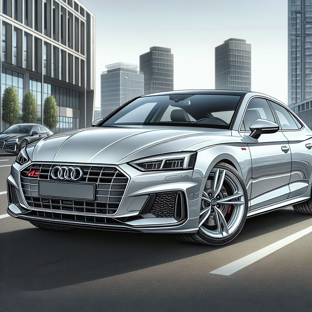 Audi A5 sportback 5 portes grise en importation