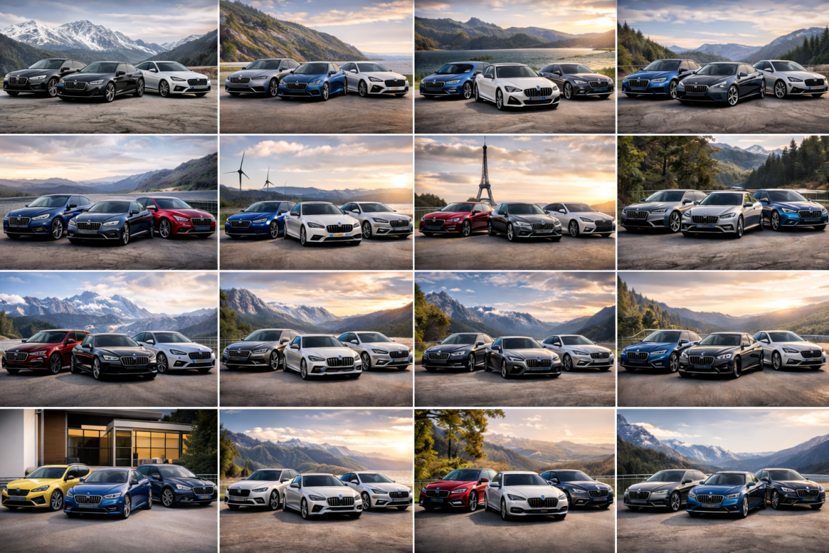 Gamme Audi BMW Mercedes en Allemagne (2)