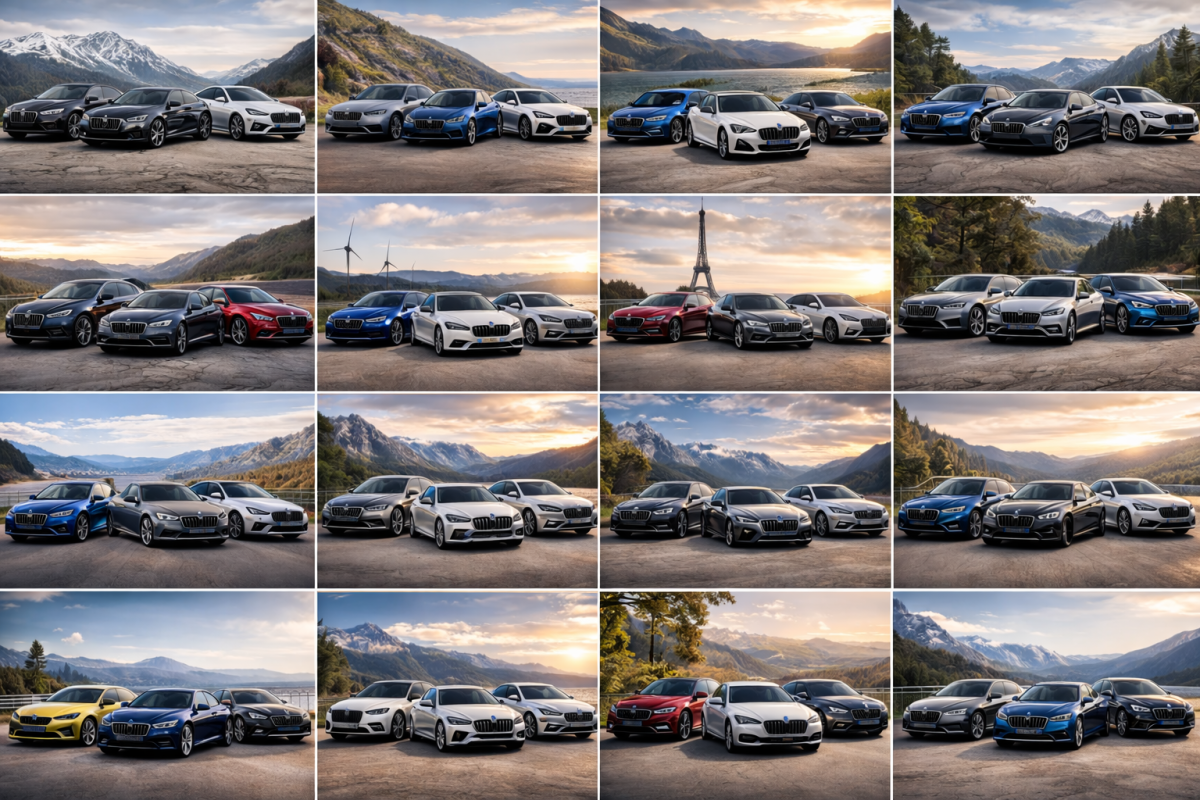 Gamme Audi BMW Mercedes en Allemagne (3)