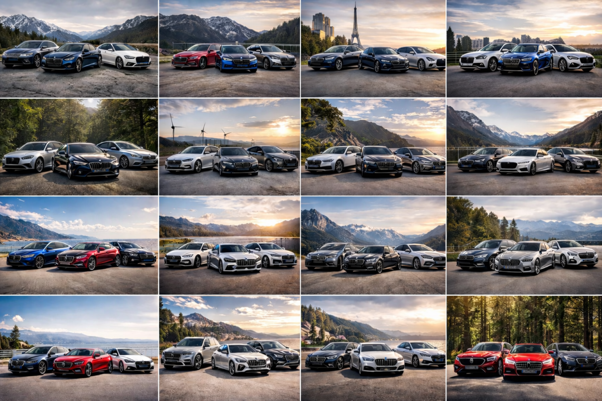 Gamme Audi BMW Mercedes en Allemagne (4)