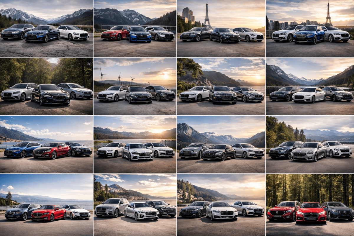 Gamme Audi BMW Mercedes en Allemagne (6)