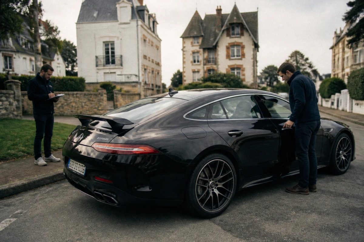 Mercedes AMG GT 4 portes Allemagne