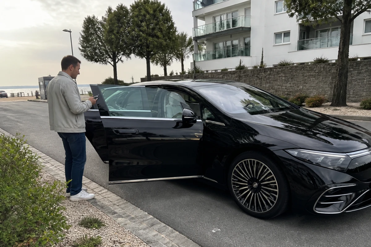 Mercedes EQS occasion Allemagne