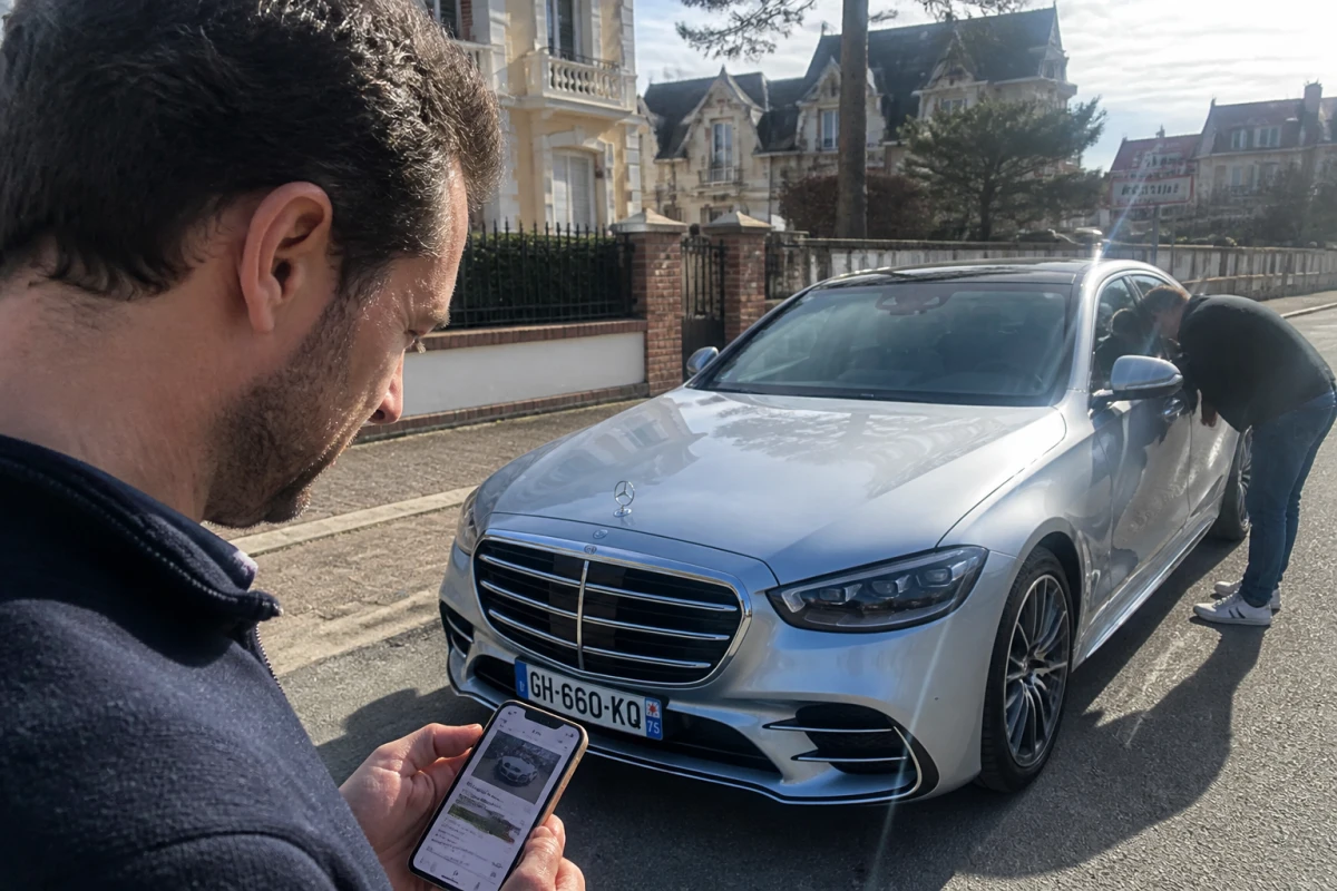 Mercedes S 400d Allemagne