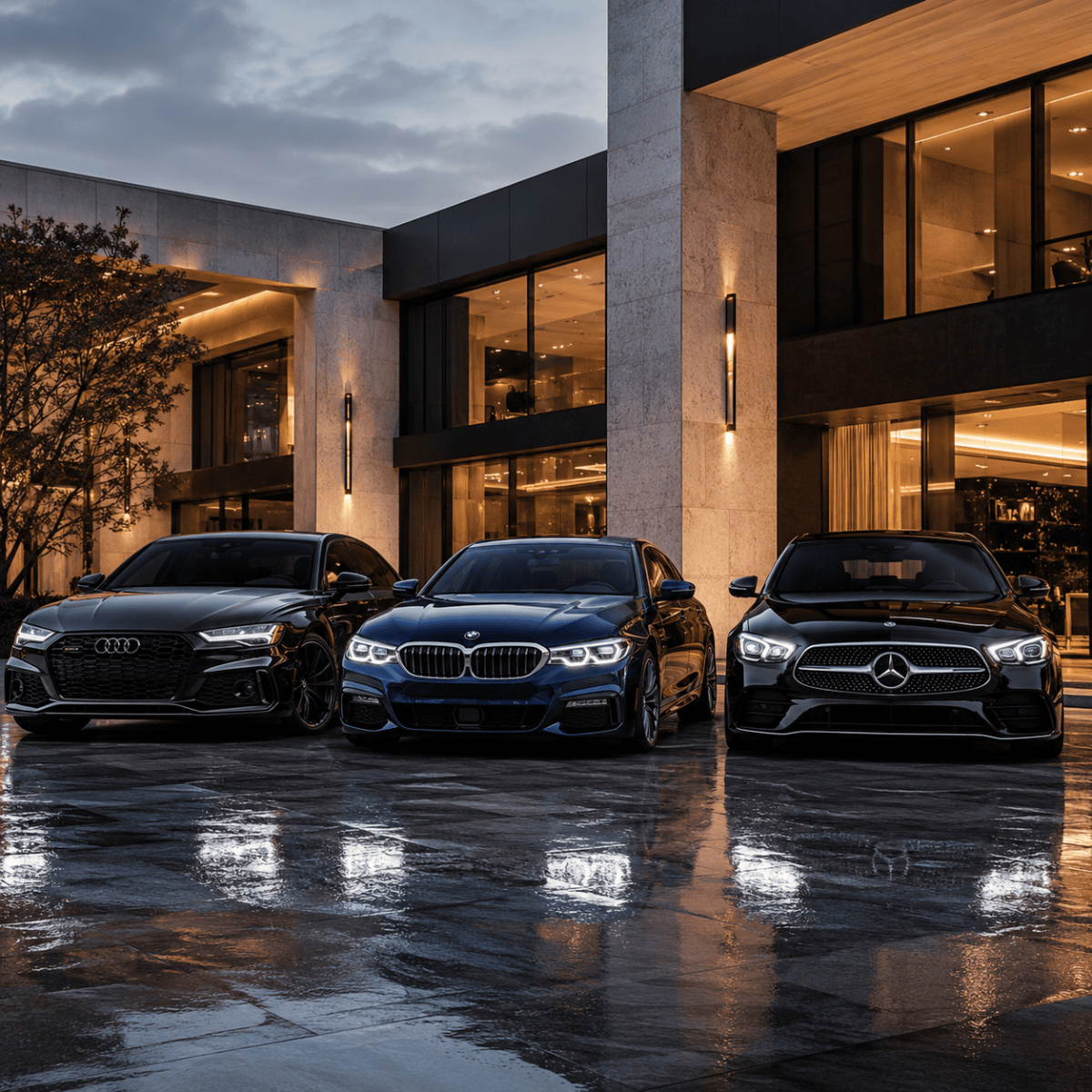 Page de garde Audi Bmw Mercedes