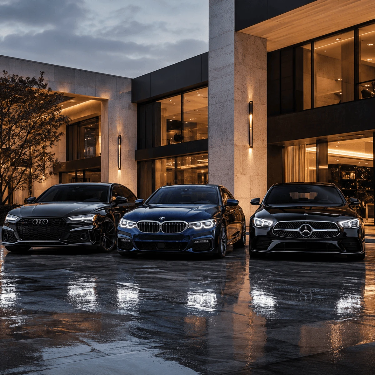 Page de garde Audi Bmw Mercedes