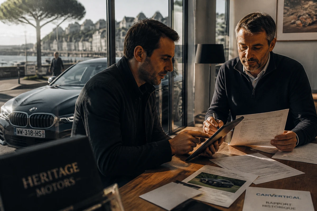 Recherche et négociation d’un véhicule premium en Allemagne avant import en France