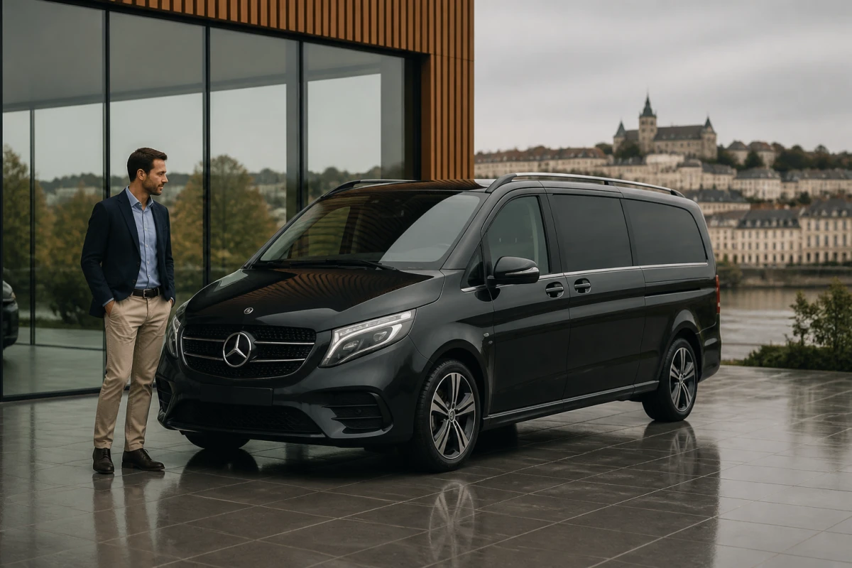 Trouver un Mercedes Classe V 300d Extra-long d'occasion en Allemagne à Strasbourg pour une grande famille